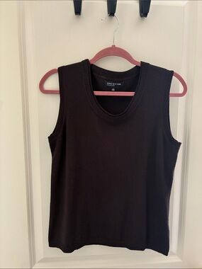Jones New York Brown Sleeveless Shell